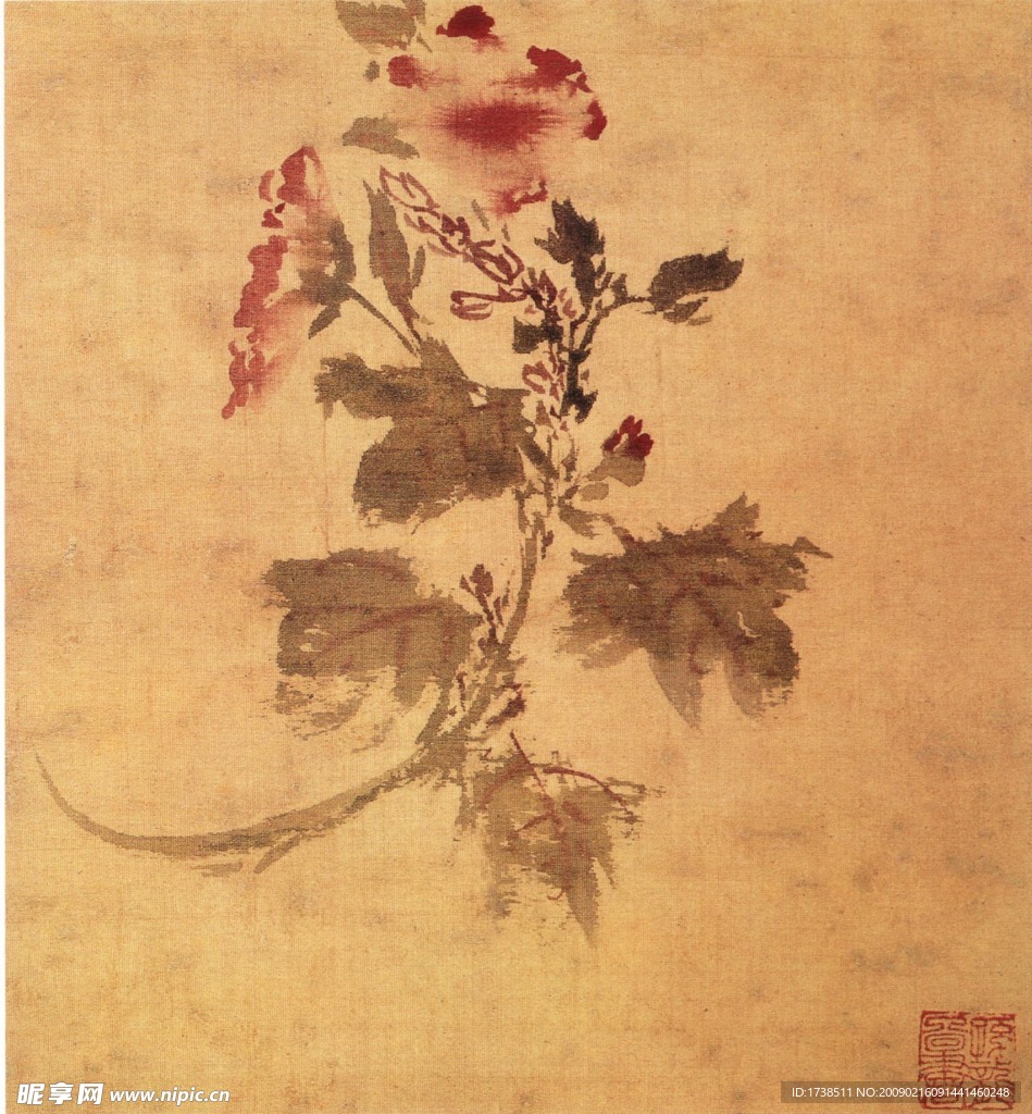 花鸟草虫图之一