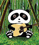 熊猫 竹林