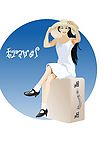 夏日美女