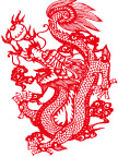 剪纸 十二生肖 龙