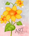 花纹 背景 花 菊花 分层图 太阳花