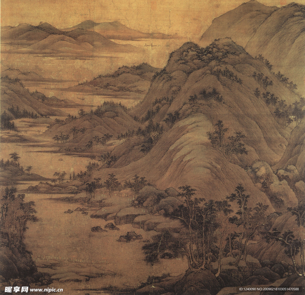 传世山水