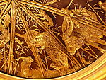 金色雕刻