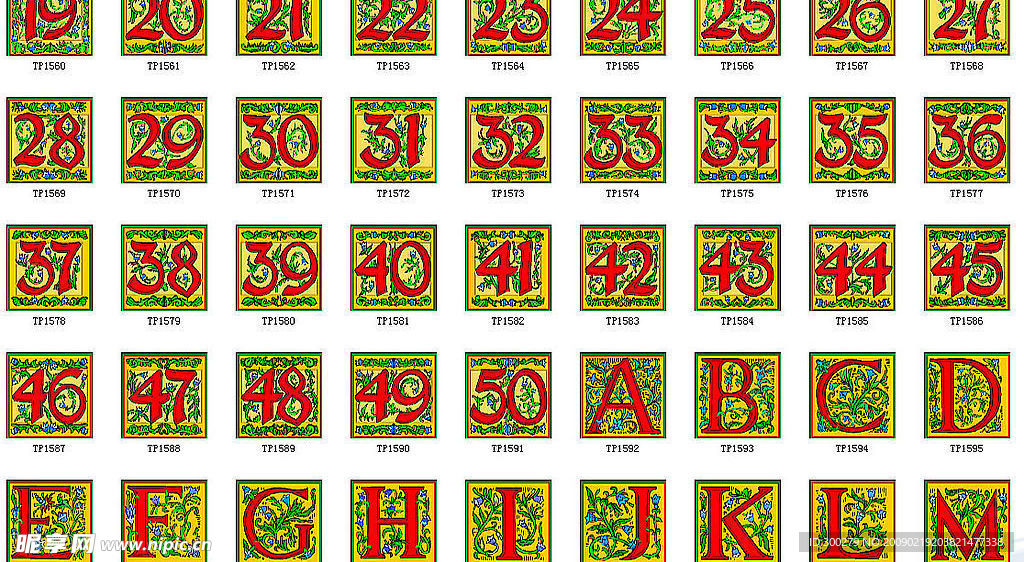 数字素材矢量图
