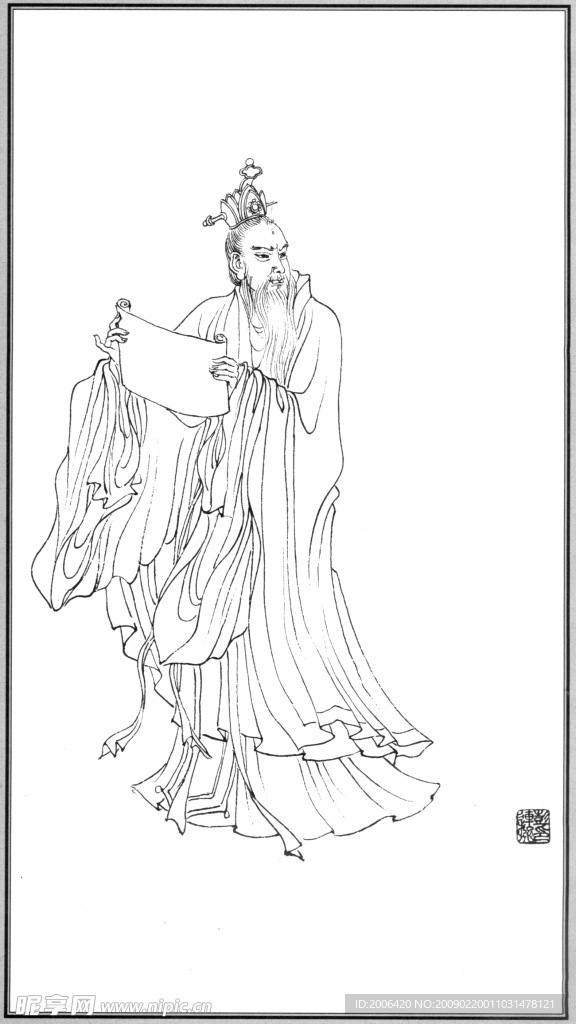 中国神话人物005太白金星