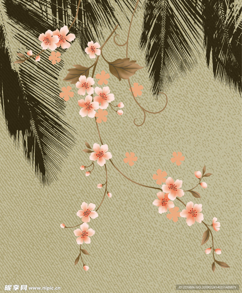 会爬山的花
