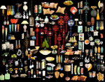 装饰品配景PSD