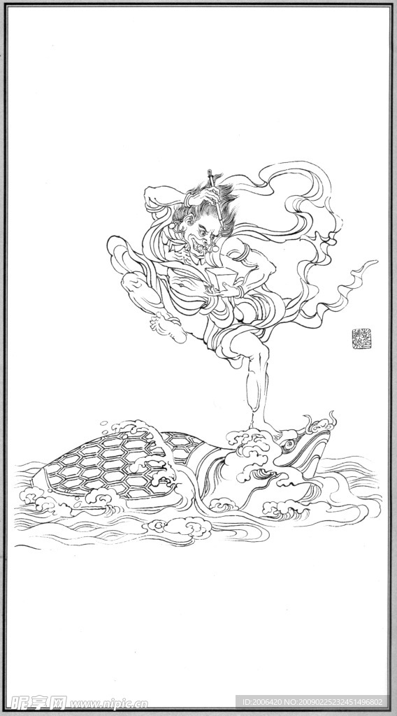 中国神话人物009魁星