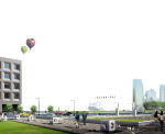 建筑配景PSD