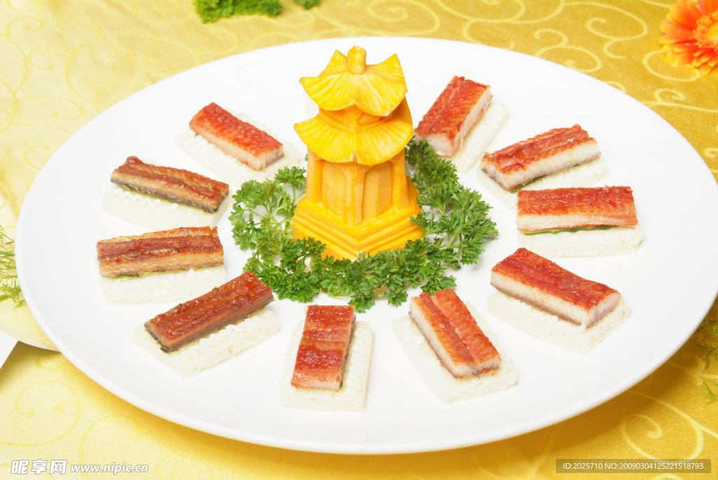 烤鸭拼盘