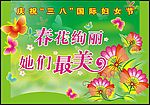 妇女节之春花绚丽