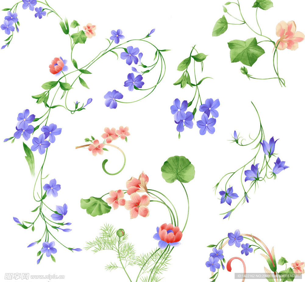 多款花纹花边 （只是被抠出来）
