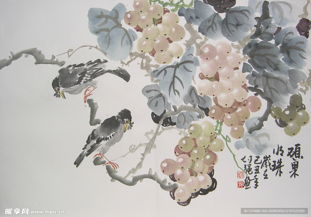 国画·名家·付强花鸟画