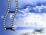 海蓝之美人鱼