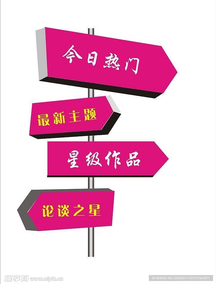 指示牌