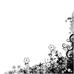 右下角花纹