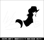 黑白美女