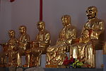 庆云金山寺大雄宝殿十八罗汉(局部)