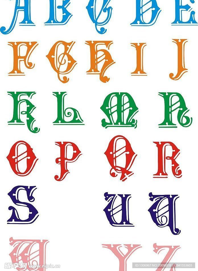 字母