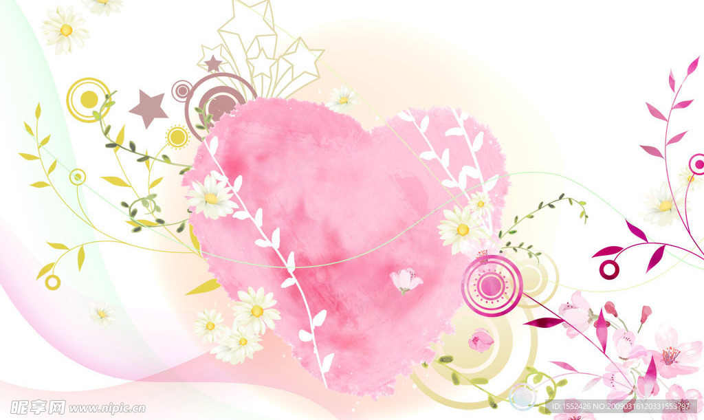 美丽花纹