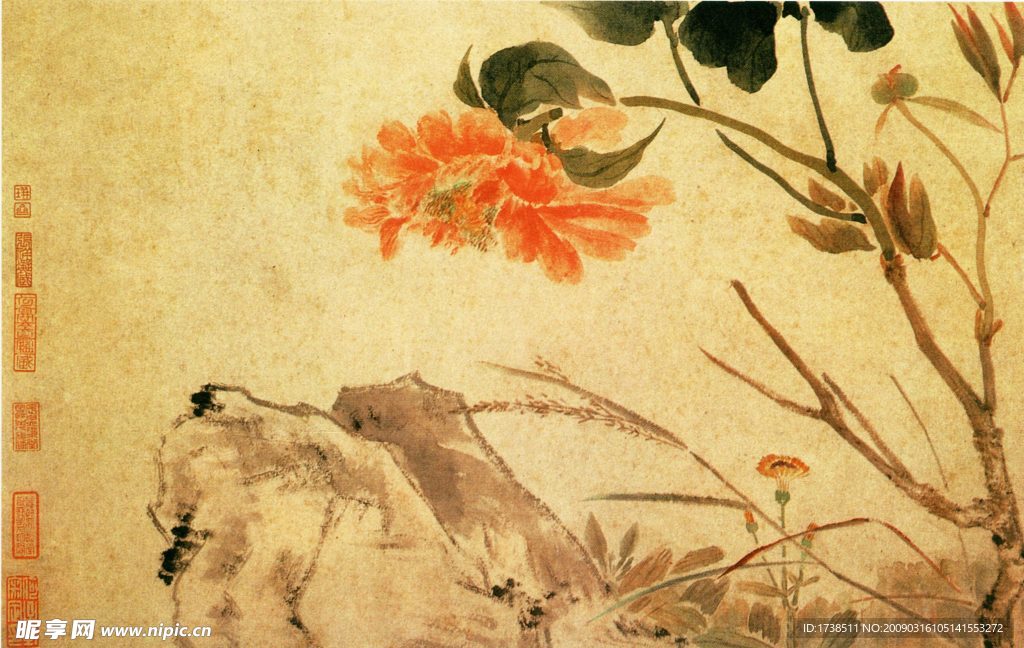 宋光宝花鸟图
