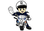 交警卡通矢量