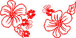 艺术花形(矢量 cdr)
