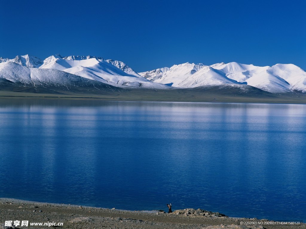 雪山湖