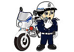 交警卡通矢量