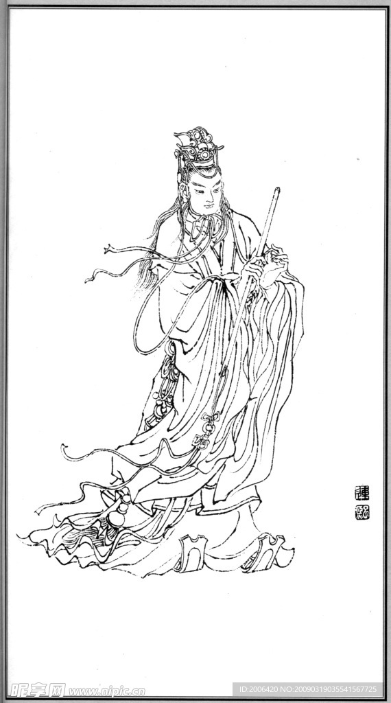 中国神话人物048萧史