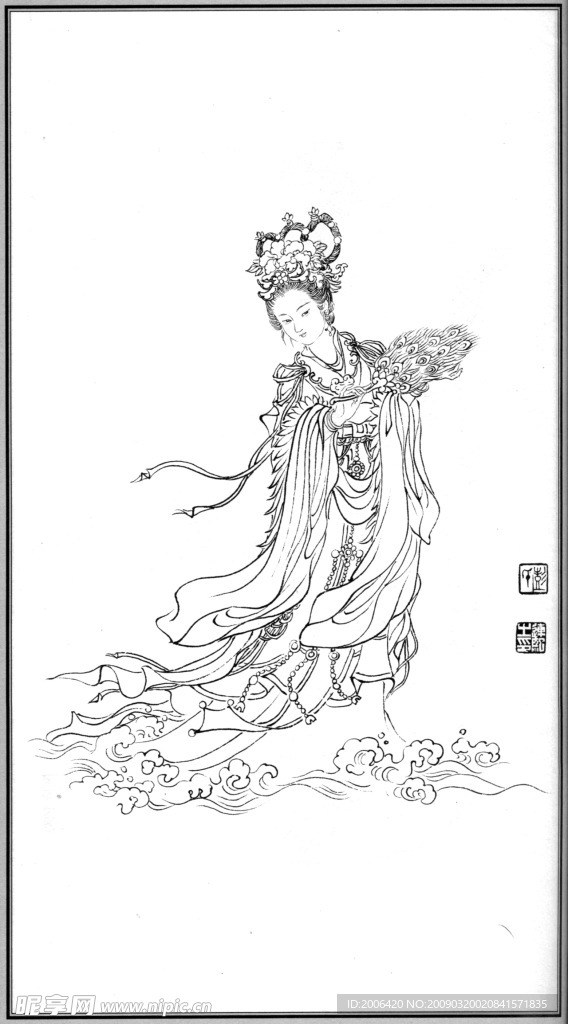 中国神话人物057洛神