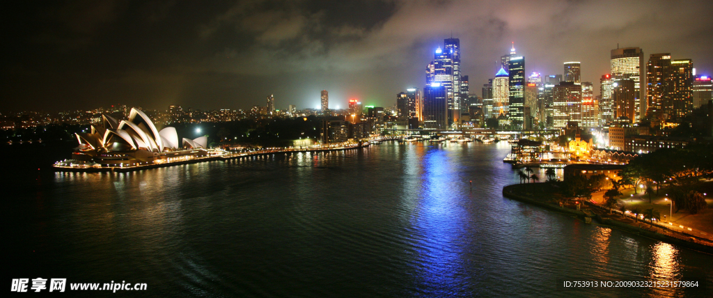 悉尼港夜色