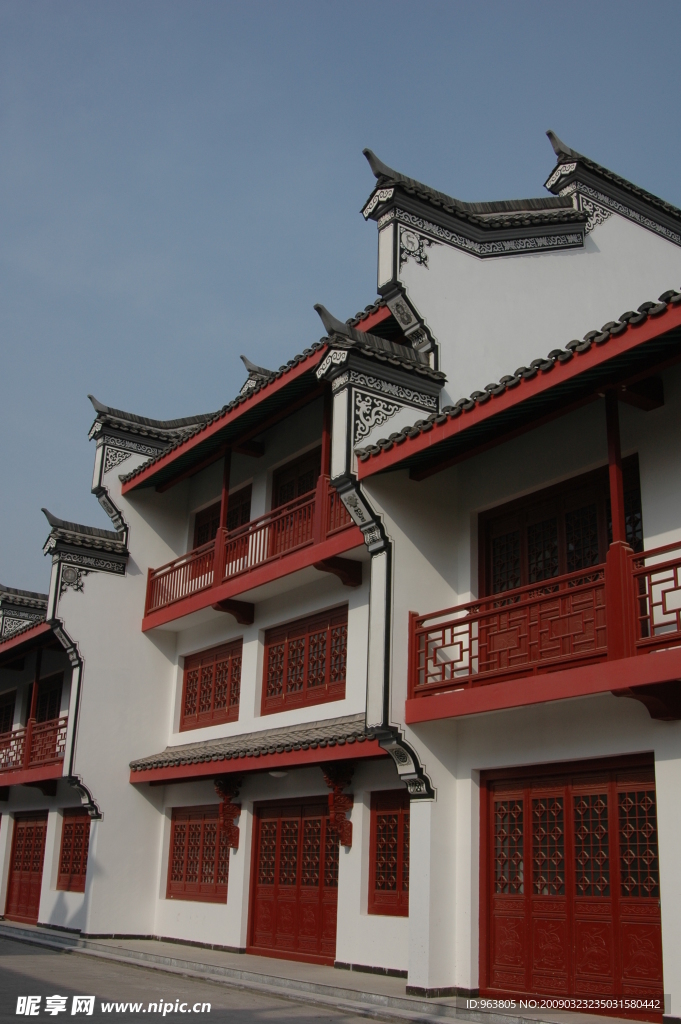 庆云金山寺 仿古街