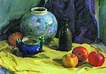 水粉画
