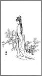 中国神话人物065蔷薇花神李治