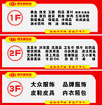 楼层导购牌