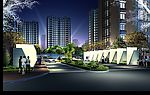 商品房建筑高清广告效果图