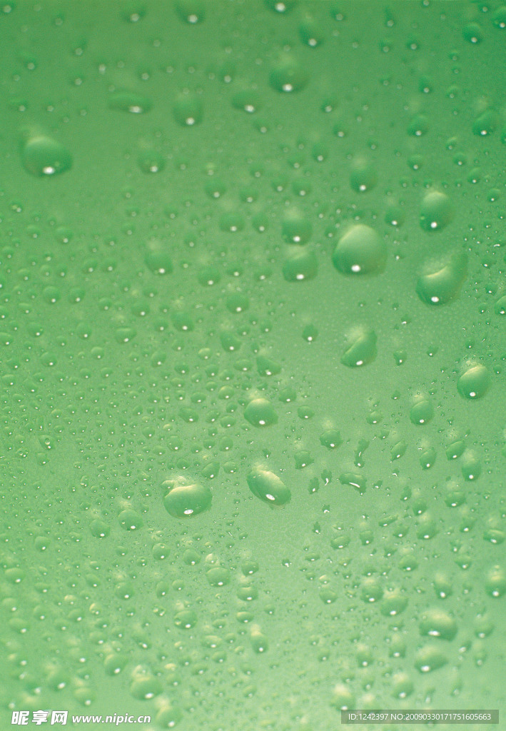 水珠背景
