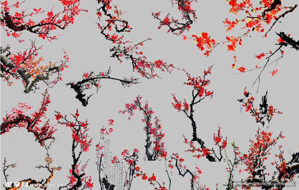 中国事梅花集合
