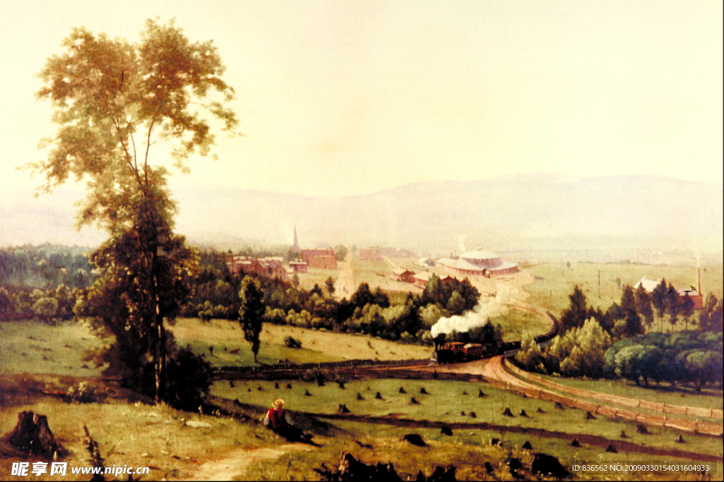 风景油画