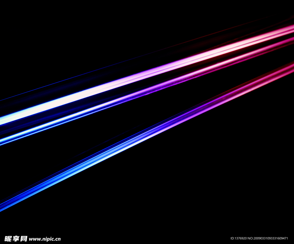 五光十色 科幻 光线 线条 光速