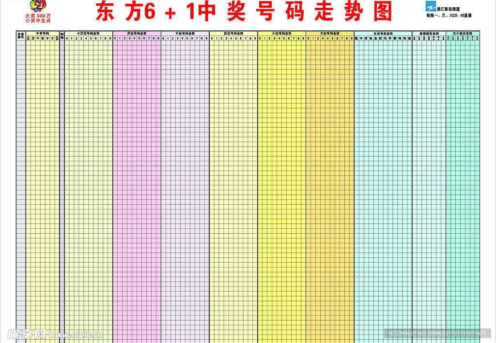 福彩东方6 1