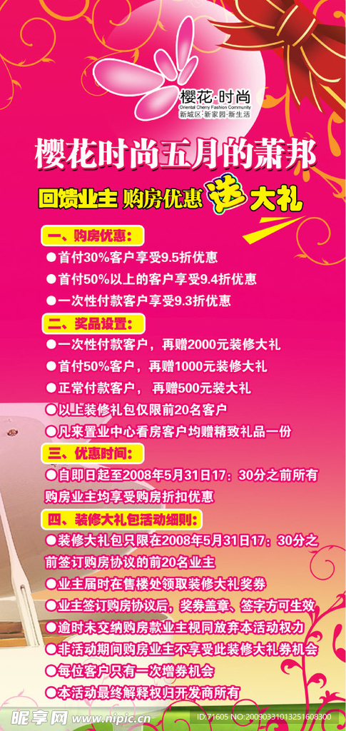 房地产  展板