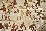 原始酷画 古代人 古代人劳作