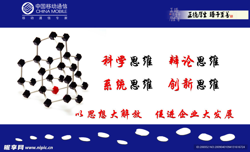 移动科学思维展板