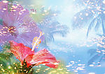 浪漫背景