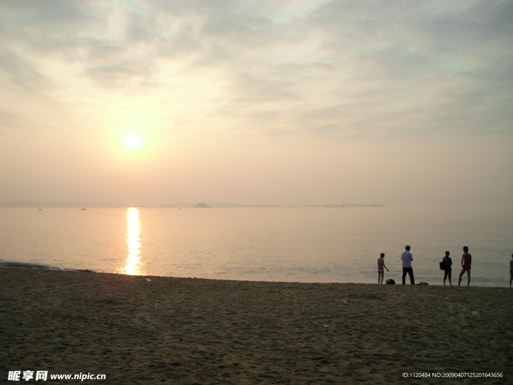 厦门黄昏海景