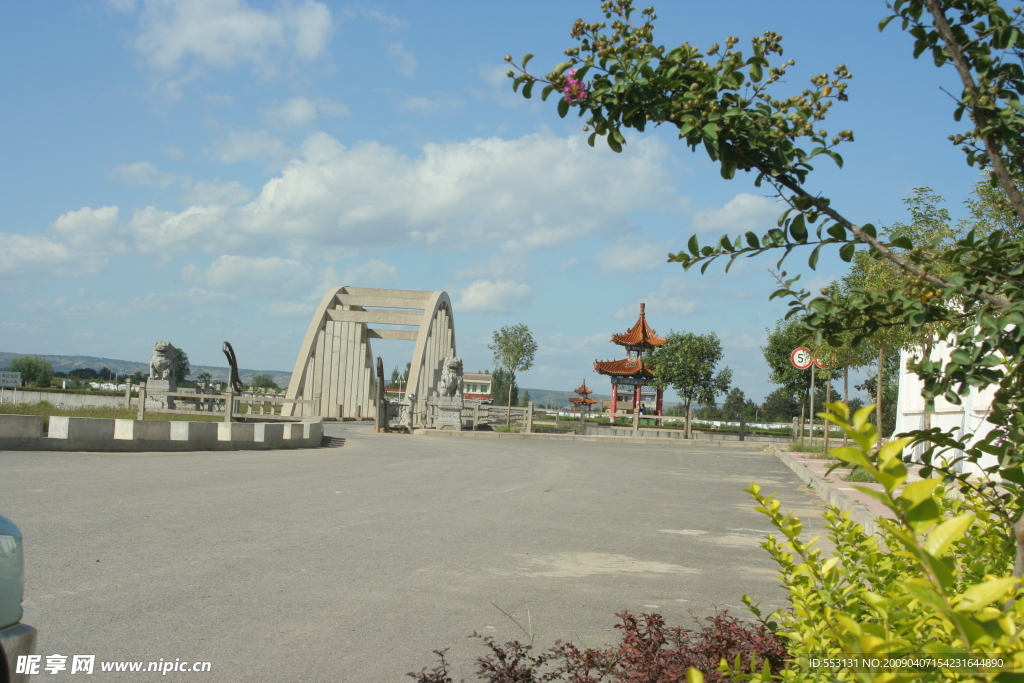 道路  建筑风景