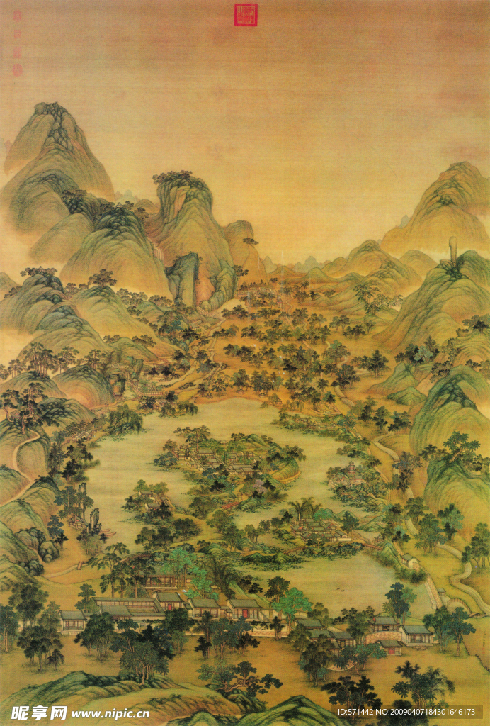 避暑山庄图