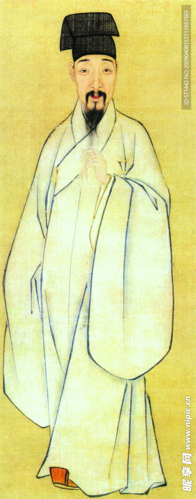 张卿子像